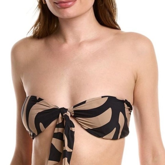 VYB SWIM SIENNA TOP - HIGHER GROUND Bandeau Bikini Top NWT size large - Picture 1 of 14